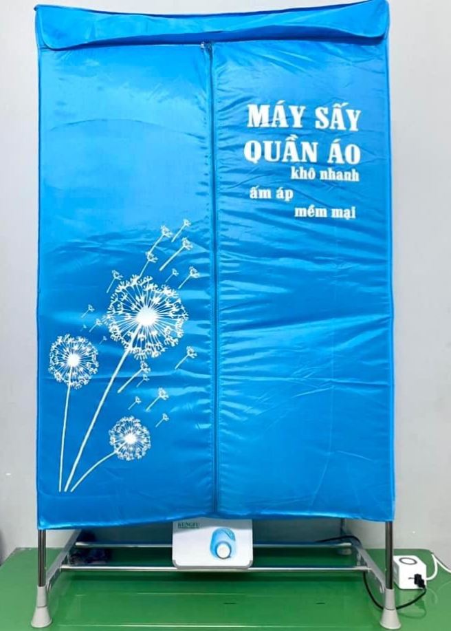Tủ sấy quần áo đa năng Kungfu KF-TS1500, công nghệ sưởi gốm, nhiệt độ lên tới 65 độ